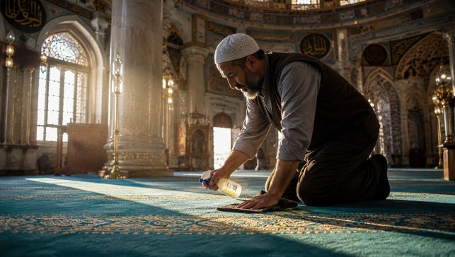 Rüyada Cami Temizlemek