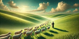 Rüyada Yeşillikte Koyun Otlatmak