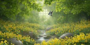 Rüyada kırlangıçotu görmek