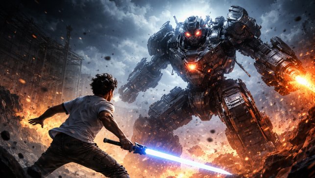 Rüyada Robotla Savaşmak