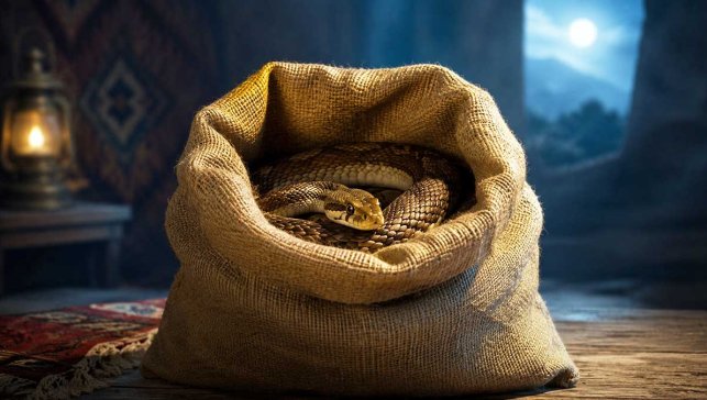 Rüyada Torba İçinde Yılan Görmek