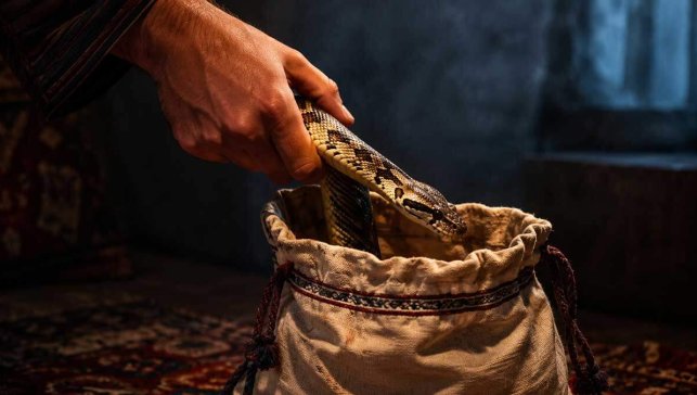 Rüyada Yılanı Torbaya Koymak