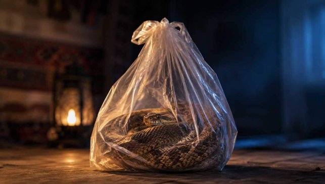 Rüyada Poşette Yılan Görmek