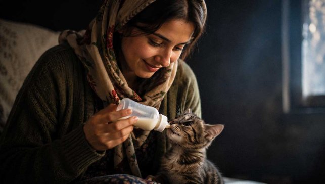 Rüyada Kedi Emzirmek