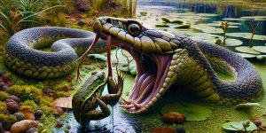 Rüyada Yılanın Kurbağa Yediğini Görmek