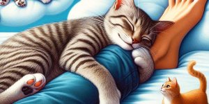 Rüyada Kedinin Bacağına Sarılması