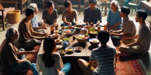 Rüyada Sofrada Yemek Yiyen İnsanlar Görmek