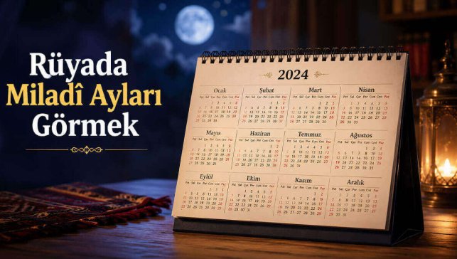Rüyada Miladi Aylar Görmek