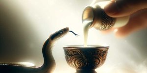 Rüyada Yılana Süt Vermek