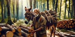 Rüyada Eşekle Odun Taşımak