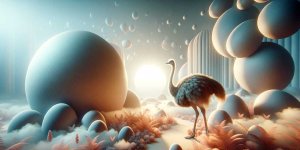 Rüyada Deve Kuşu Yumurtası Görmek