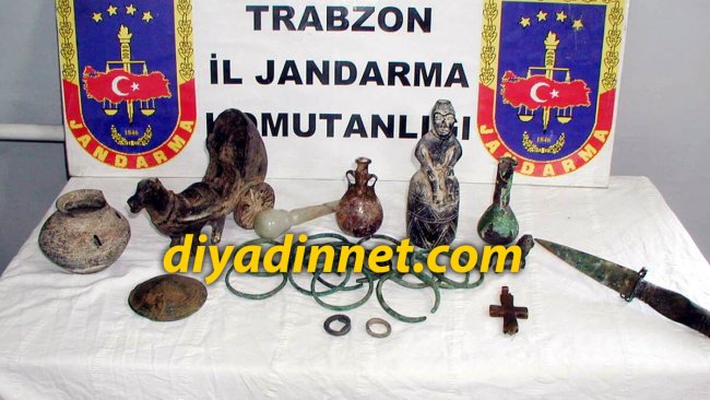 Patnos'tan Trabzon'a Götürüldü: 26 Tarihi Eser 1 Milyon Dolarlık Pazarlıkta Yakalandı