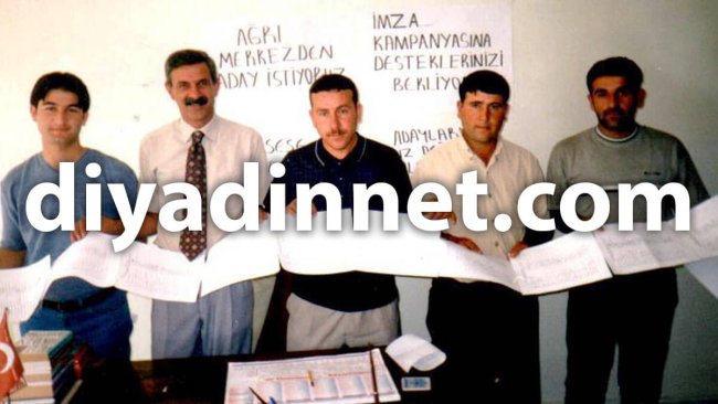 Ali Rıza Aydemir'den Ağrı'da Merkezden Milletvekili İçin İmza Kampanyası