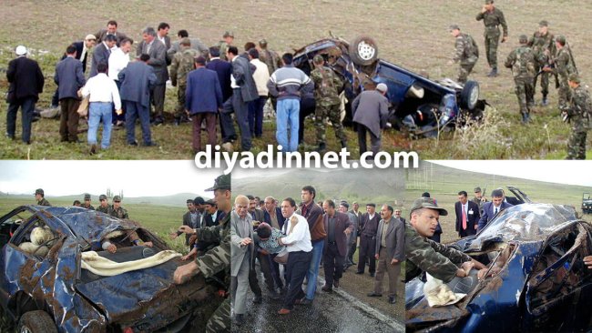 Başbakan Erdoğan'ın konvoyunda Diyadin yol ayrımında kaza: 2 kişi hayatını kaybetti
