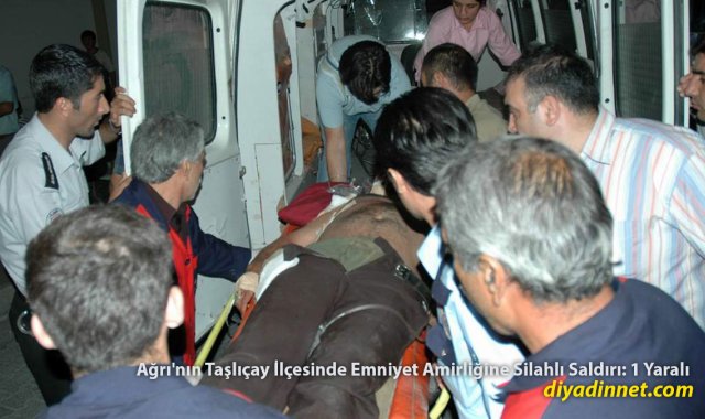 Taşlıçay'da Emniyet Amirliğine Silahlı Saldırı: Bir Bekçi Yaralandı