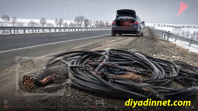 Ağrı'da Diyadin'de Kablo Hırsızlığı Operasyonu: Türk Telekom'a Ait 98 Kilo Kablo Ele Geçirildi