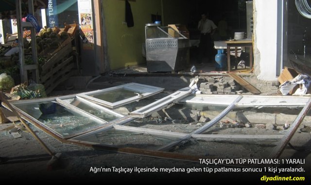 Taşlıçay'da Lokantada Korkutan Patlama: Tüp Alev Aldı, İş Yeri Sahibi Yaralandı