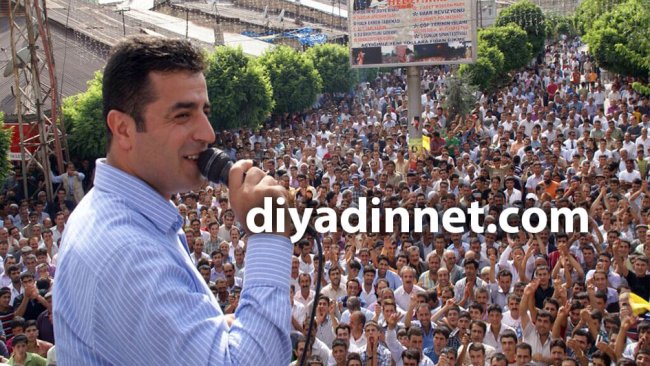 Patnos'ta Selahattin Demirtaş'ın katıldığı miting sonrası gerginlik önlendi