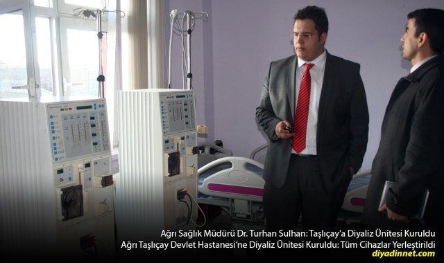 Ağrı'ya Gitmek Zorunda Kalıyorlardı: Taşlıçay'a Diyaliz Ünitesi Kuruldu