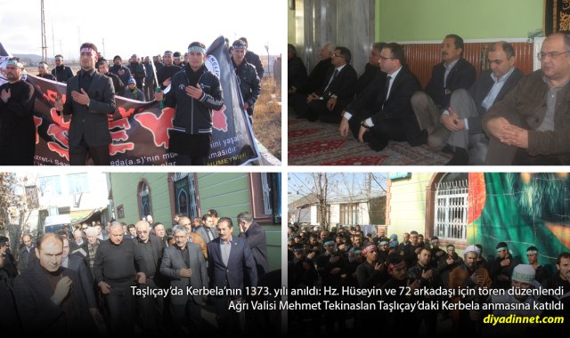 1373 yıl sonra aynı hüzün: Taşlıçay'da Kerbela şehitleri anıldı