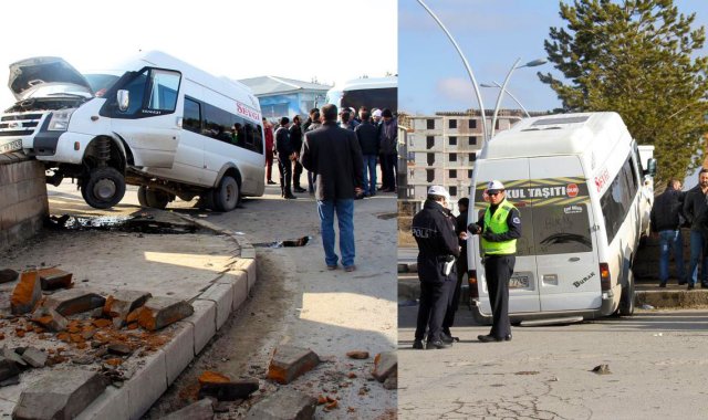Ağrı'da Öğrenci Servisi Kaza Yaptı: 3 Öğrenci Yaralandı