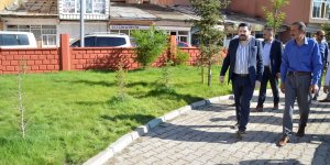 Başkan Sayan proje alanlarını inceledi