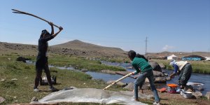 Çocuklarının çeyizini 2 bin rakımlı yaylada hazırlıyorlar