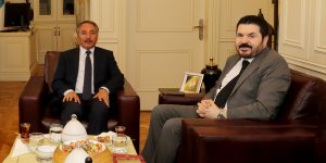 Ağrı Belediye Başkanı Sayan'dan Rektör Karabulut'a ziyaret