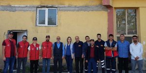 Ağrı Gençlik Merkezinden Ağrı İtfaiyesine Ziyaret