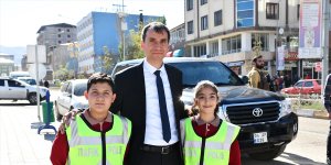 Doğubayazıt'ta 'Yaya Güvenliğinin Nöbetçisiyiz' kampanyası