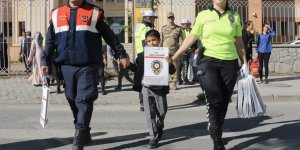 Ağrı'da Yaya Öncelikli Trafik Yılı etkinliği
