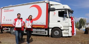 Türk Kızılay Ağrı'da 1600 aileye et dağıttı