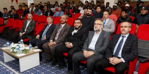 AİÇÜ Rektörü Karabulut yabancı öğrencilerle buluştu