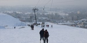 Küpkıran Kayak Merkezi'nde hafta sonu yoğunluğu