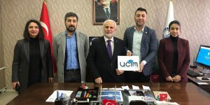 UCİM'den Ağrı İl Müftüsü Tandoğan Topçu'ya ziyaret