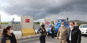 Elazığ Valisi Kaldırım'dan görev başındaki güvenlik güçlerine bayram ziyareti