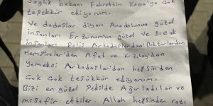 Erzurum'da karantina süresi dolan vatandaşlardan geriye teşekkür mektupları kaldı
