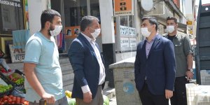 Erzurum ve Ağrı'da polis ve zabıta ekipleri maske denetimi yaptı