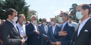 Tunceli Valisi olarak atanan Özkan, Tatvan'dan uğurlandı