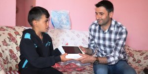 Köy çocukları hayırseverlerin desteğiyle teknolojiyle buluşuyor