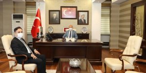 Savcı Çelik'ten, Ağrı Valisi Varol'a veda ziyareti