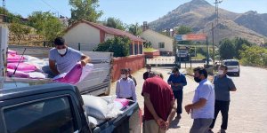 Keban'da üreticiye tohum desteği verildi