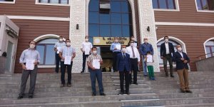 Ağrı'da 'Okulum Temiz Projesi' kapsamında 11 okula belge verildi