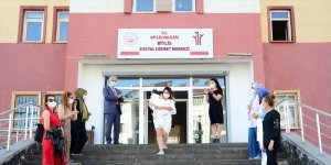 Bir yaşındaki Emine "Korucuyu Aile" projesiyle yeni yuvasına kavuştu