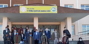 Çaldıran'da kütüphane açılışı