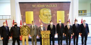 Emniyet Genel Müdürü Aktaş, Iğdır'da ziyaret ve incelemelerde bulundu