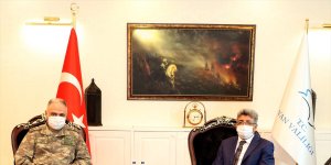 2. Ordu Komutanı Orgeneral Gürak'tan Van Valisi Bilmez'e ziyaret