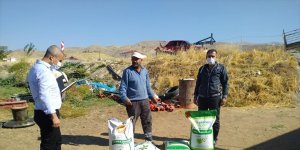Tunceli'de üreticilere sertifikalı yem bitkisi tohumu dağıtıldı