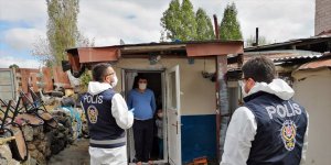 Sarıkamış'ta filyasyon ekibine destek amacıyla polislerden özel denetim ekibi kuruldu