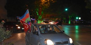 Malatya'da Azerbaycan'a destek konvoyu düzenlendi